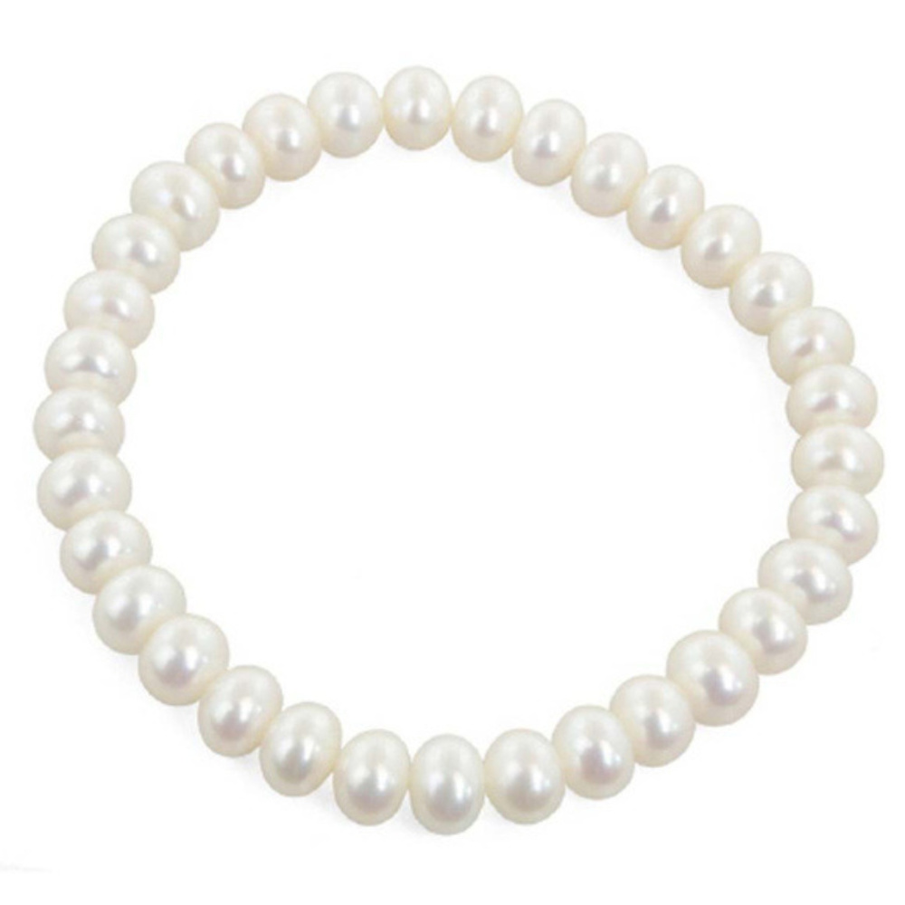 Stretch Pearl Bracelet.